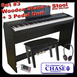 Piano Exclusive to Chase Portable Stage Hammer Action Keys Keyboard