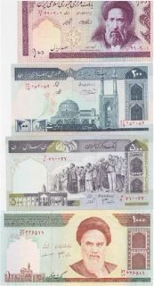 details iran 1000 1000 rials khomeini banknote unc