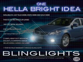 2010 2011 2012 Kia CeeD Ceed Xenon Fog Lamps Driving Lights Kit