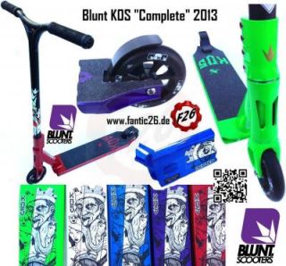 Blunt KOS Complete 2013 Prodigy Stunt Scooter Integrated Freestyle