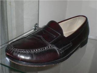 Cole Haan Dark Burgundy Leather Penny Loafers Mens Size 10 D Medium