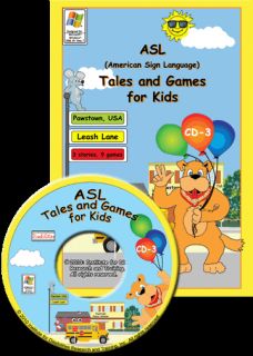 ASL Sign Language Tales Games for Kids Leash Lane