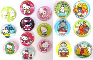 New 10 20 Childrens Character Pin Badges Party Bag Filler Disney Cars