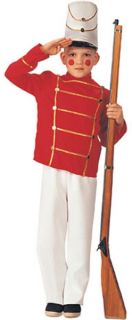 Kids Xmas Play Costume Nutcracker Toy Soldier Outfit