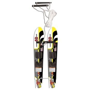 Wide Track Trainer Water Skis Training Kids Youth Child New