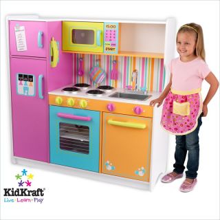 KidKraft Deluxe Big Bright Kids Play Kitchen