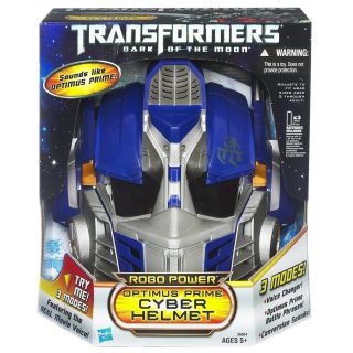 Transformers Dark of The Moon Optimus Prime Cyber Helmet with Sound