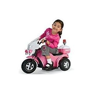Girls Kids Electric Battery Power Ride on Wheels Motorcycle Pink Bike