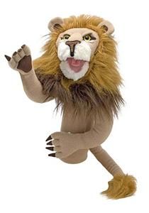 Melissa Doug Lion Brown Mane King New 24 Puppet