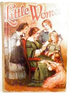 1926 Little Women Book Louisa May Alcott Saalfield Publishing Vintage