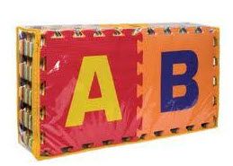 ABC Alphabet Puzzle Interlocking Eva Foam Floor Play Mat Baby Kids