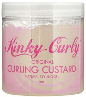 Kinky Curly Original Curling Custard Natural Styling Gel 8 Oz