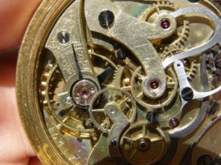 antique Swiss 18k gold&diamonds chronograph watch for King Ferdinand I