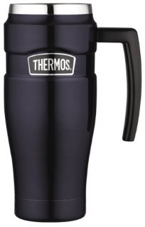 Thermos Stainless King 16 Ounce Leak Proof Travel Mug with Handle