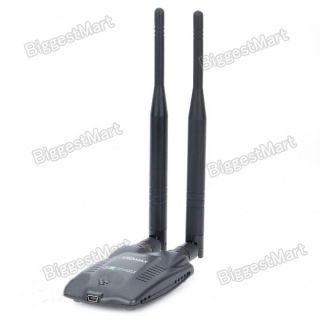 Kinamax 2 4GHz 802 11b G N 300Mbps USB Wi Fi Wireless Network Adapter