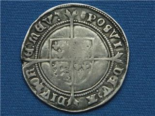 Edward VI Shilling Fine Silver Issue mm TUN