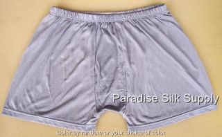 6P Knit Silk Mens Briefs Boxer Underwear L 28 35