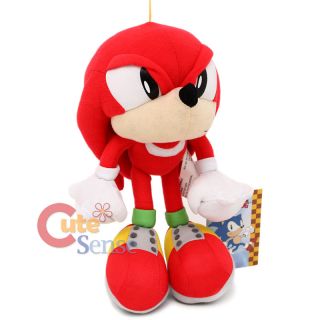 Sega Sonic Knuckles 10 Plush Doll Sonic The Hedgehog GE Original
