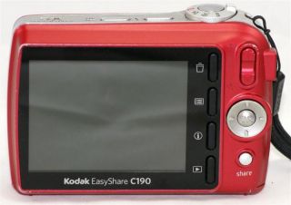 Kodak C190 Camera Broken 4 Parts Repair as Is