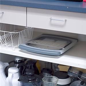 Over The Sink or Countertop Collapsible Dish Rack Kitchen Essential