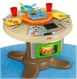Price Servin Surprsies Cooking Kitchen Table Play Set W9958