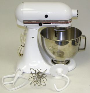 KitchenAid Model KSM90 Mixer w Bowl Beater Dough Hook Wire Whip RR48