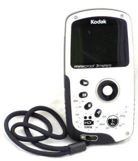 Kodak PlaySport ZX3 128 MB Camcorder White