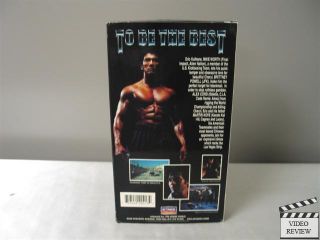 To Be The Best VHS 1993 Martin Kove Michael Worth