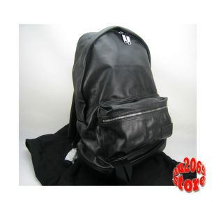 Eastpak Kris Van Assche KVA FW 2012 Backpack Bag Black 27L Leather