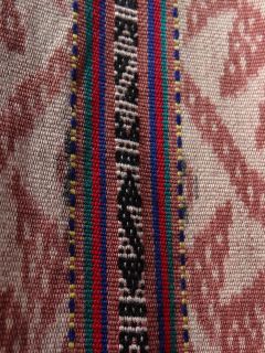 Superb Old Handloom Ikat Weave Animist Ceremonial Shawl Timor Tribal