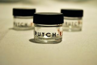 Krutch Rx (3) mini glass extract jars 420 toro illadelph bho wax dab