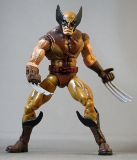 Toy Biz Marvel Legends Series 6 Wolverine Brown and Tan Suit x Men