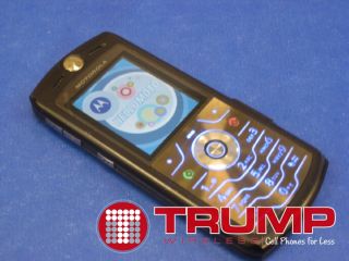 Motorola L7 Cingular at T Cell Phone Bluetooth GSM SLVR Warranty Used