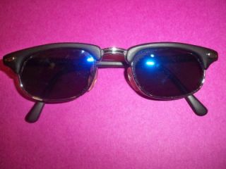 Vtg 80s La Express Sunglasses Smoke Colored Lens