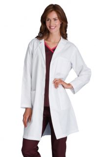 Medical Uniforms 72103 39 Unisex Twill Lab Coat White s 2XL