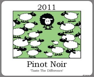 The Black Sheep Winery Custom Wine Labels