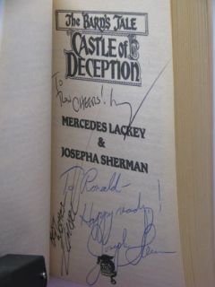 Castle of Deception by Mercedes Lackey Sherman 0671721259