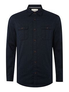 Howick Clubhouse Utility long sleeved shirt Navy   