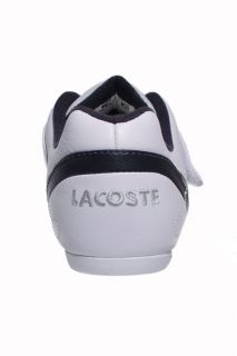 Lacoste Mens Shoes Protect PS SPM White Light Grey Leather 7