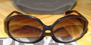 Oliver Peoples Ladora Black Plastic Sunglasses New