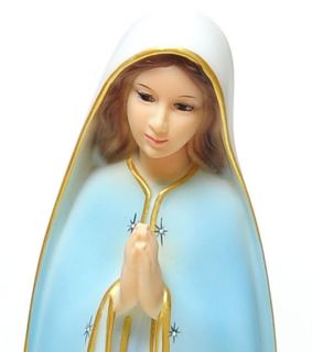 13 inches Our Lady of Lourdes Religious Statues Figure Holy Catholic