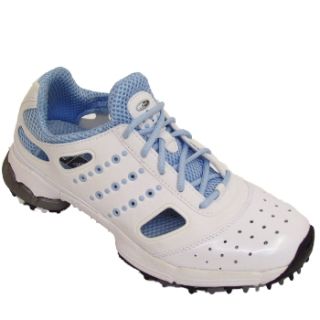 Ladies Adidas Oasis Lite White Blue Womens Golf Shoes Sizes 4 8
