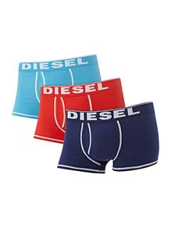 Diesel 3 pack colour block underwear trunk Multi Coloured   