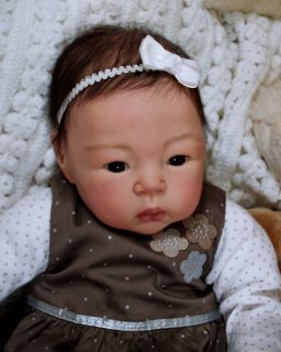 Babies Reborn Adrie Stoete SUU Kyi Amazing Asian Baby Girl