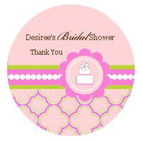 Baby Shower Birthday Wedding Mod Party Kit Decorations Labels