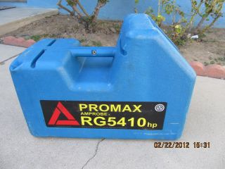 Promax Amprobe RG5410HP RD5410 HVAC AC Refrigerant Recovery Unit Free