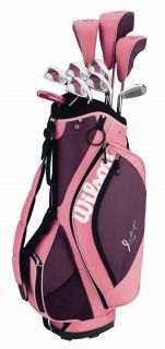Wilson Hope Womens Ladies Complete Golf Club Set w Bag