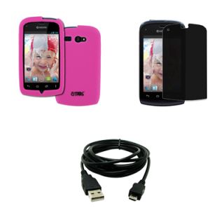 For Kyocera Hydro C5170 Skin Case Cover Hot Pink Privacy Screen