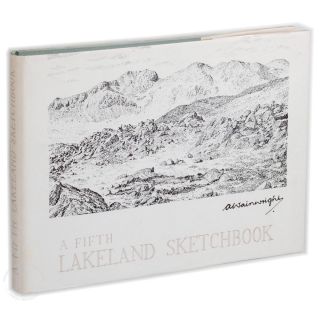 Fifth Lakeland Sketchbook by Alfred Wainwright 1st in DJ
