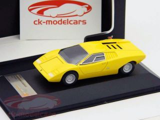 Lamborghini Countach Prototype 1971 Yellow 1 43 IXO Premium X